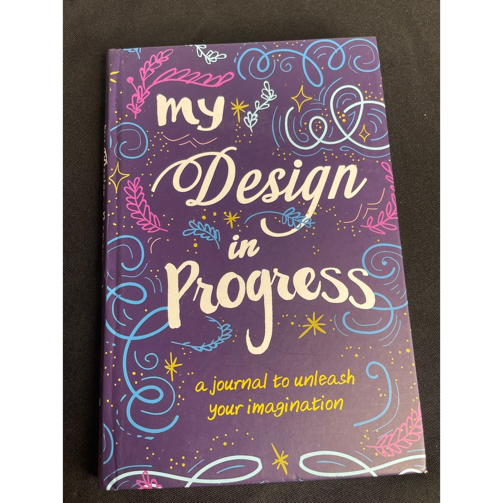 My Design in Progress Zondervan Interactive Creative Journal Hardcover 2020
